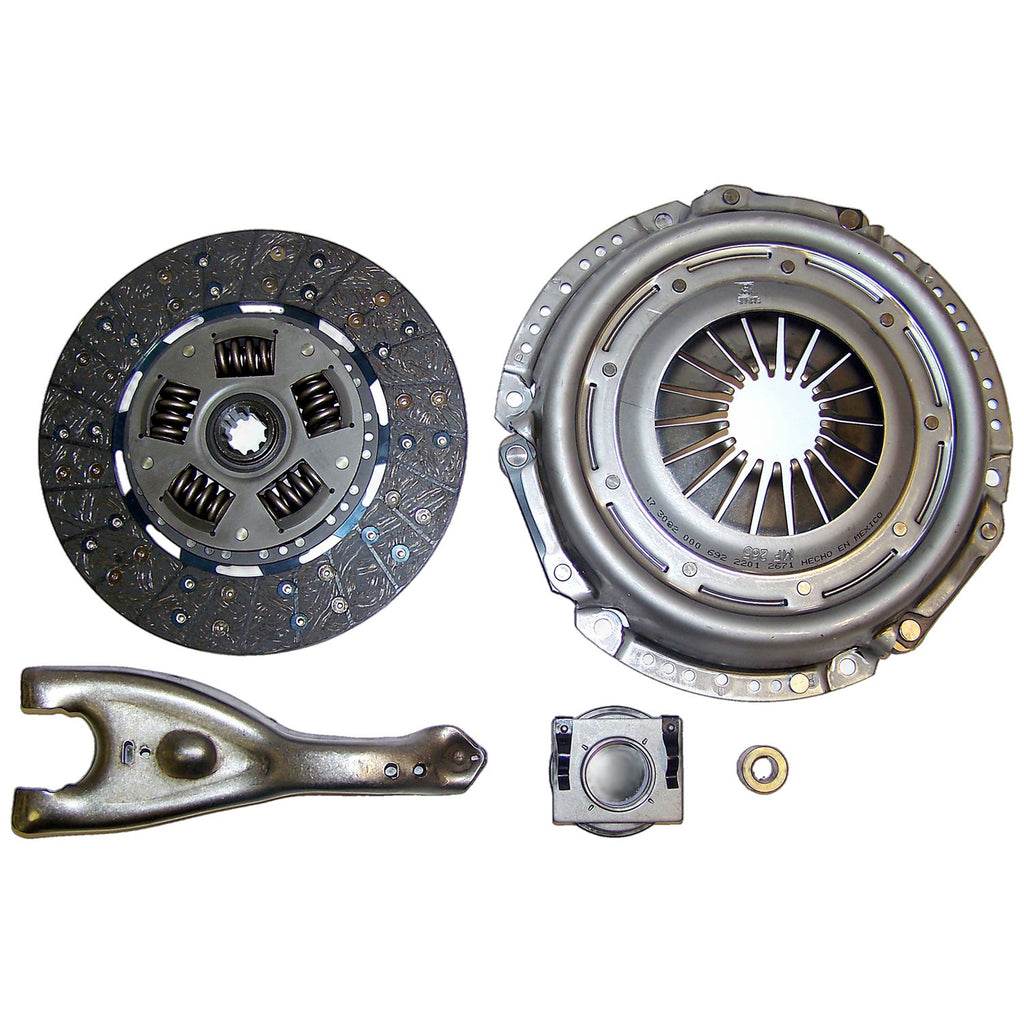 Crown Automotive Jeep Replacement 3240278MK 5-Piece Clutch Kit for 82-86 Jeep CJ-5, CJ-7, CJ-8 w/ 4.2L Engine, 10.5" Disc for Select Jeep CJ5, Jeep CJ7, Jeep Scrambler