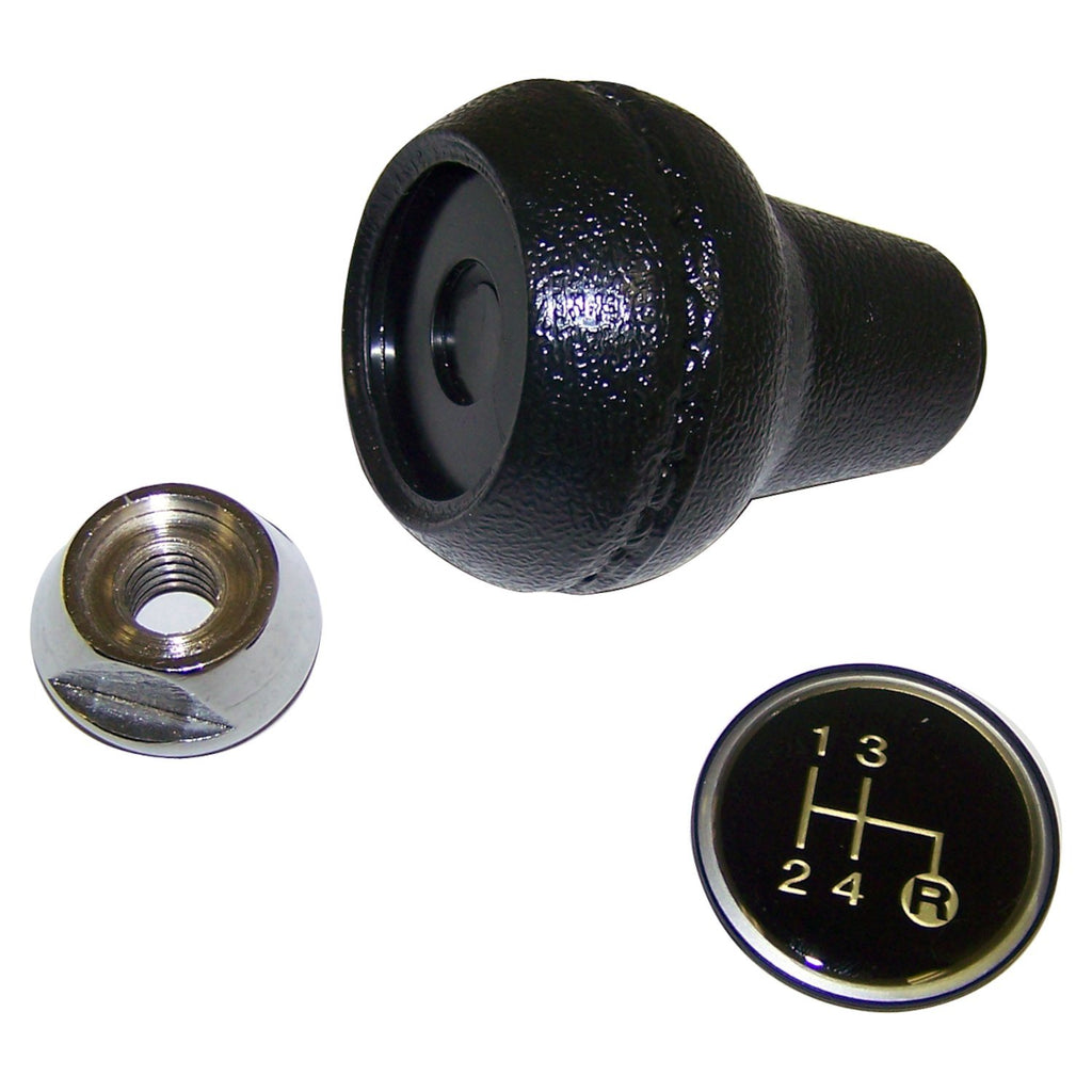 Crown Automotive Jeep Replacement 3241067K Transmission Shift Knob Kit for Select Jeep Models w/ T4, T176, T177 Trans.