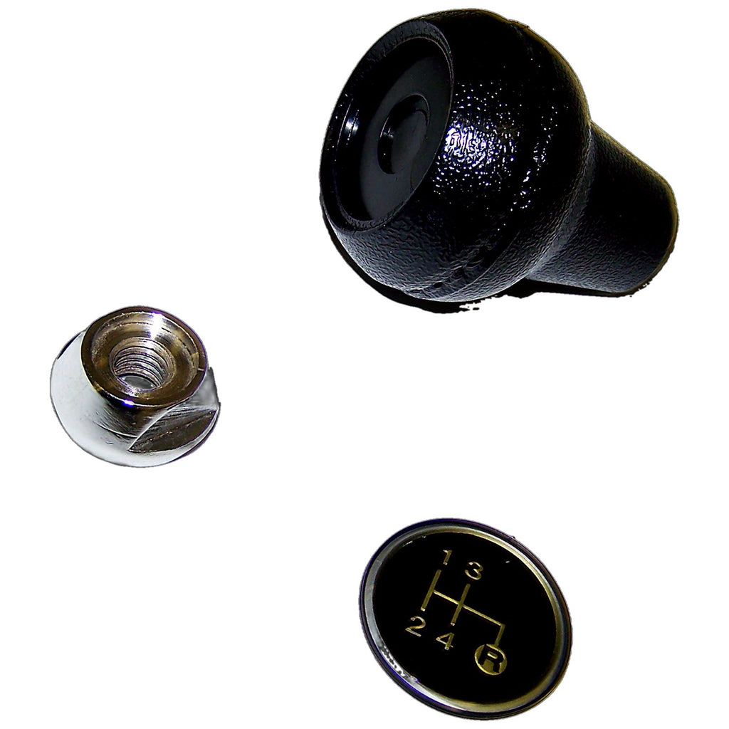 Crown Automotive Jeep Replacement 3241067K Transmission Shift Knob Kit for Select Jeep Models w/ T4, T176, T177 Trans.
