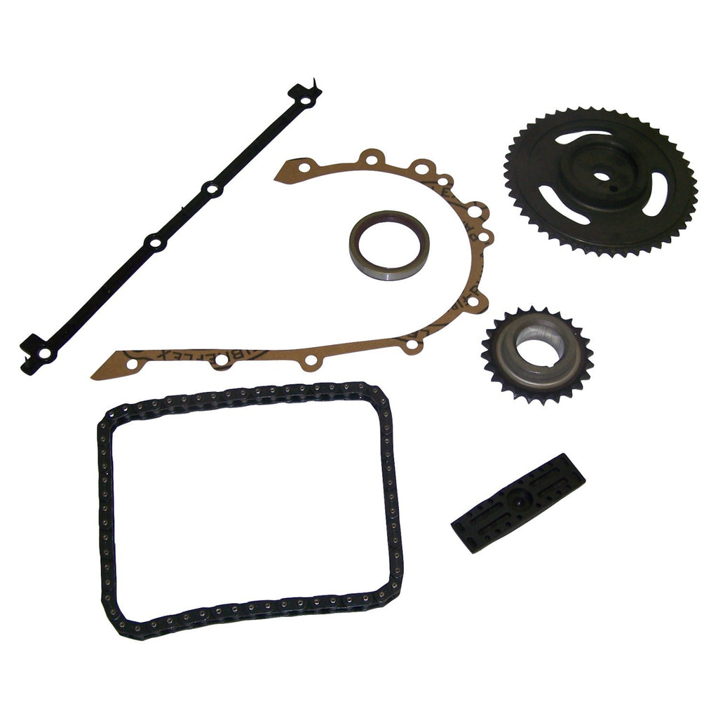 Crown Automotive Jeep Replacement 3242300K Timing Chain Kit for Select 1984-2002 Jeep TJ, YJ, XJ, MJ  w/ 2.5L Engine
