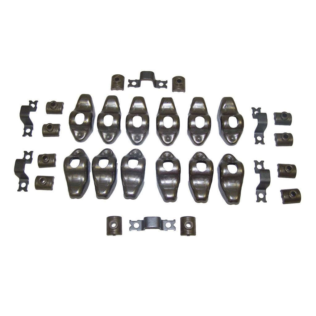 Crown Automotive Jeep Replacement 3242393K Rocker Arm Kit for Misc 83-06 Jeep CJ, TJ, YJ, XJ, ZJ, WJ, SJ, S-Series w/ 6 Cyl for Select Jeep CJ5, Jeep CJ7, Jeep Cherokee, Jeep Comanche, Jeep DJ5, Jeep Grand Cherokee, Jeep Grand Wagoneer, Jeep J10, Jeep