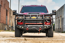 Load image into Gallery viewer, Road Armor 3242F2B Stealth Winch Front Bumper for Select Chevrolet Silverado HD, Chevrolet Silverado HD
