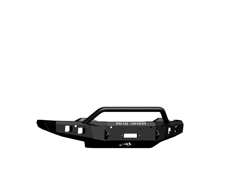 Road Armor 3242F4B Stealth Winch Front Bumper for Select Chevrolet Silverado HD, Chevrolet Silverado HD