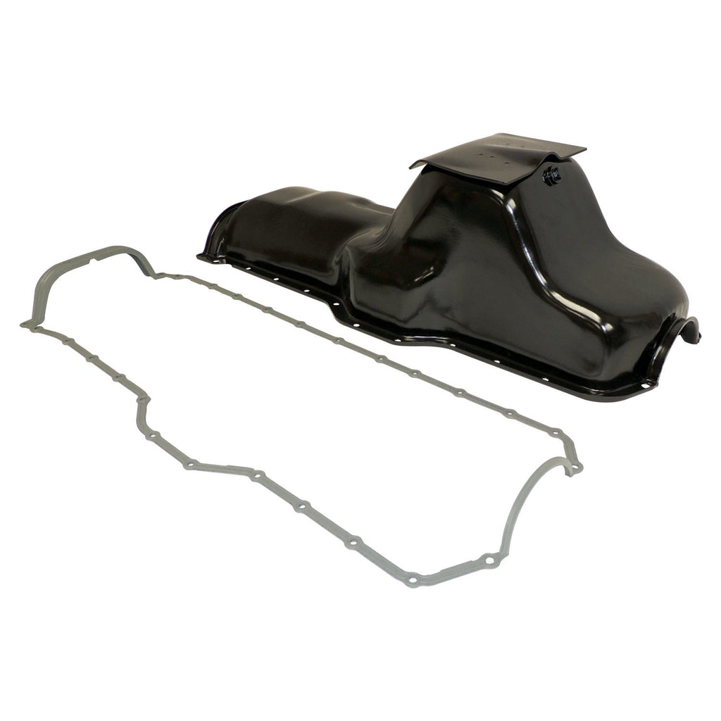 Crown Automotive Jeep Replacement 3243152K Engine Oil Pan Kit for 72-86 CJs, SJ, J-Series &  87-95 YJ, w/ 4.2L Engine for Select Jeep CJ5, Jeep CJ6, Jeep CJ7, Jeep Cherokee, Jeep Grand Wagoneer, Jeep J-100, Jeep J-2500, Jeep J-2600, Jeep J-4500, Jeep