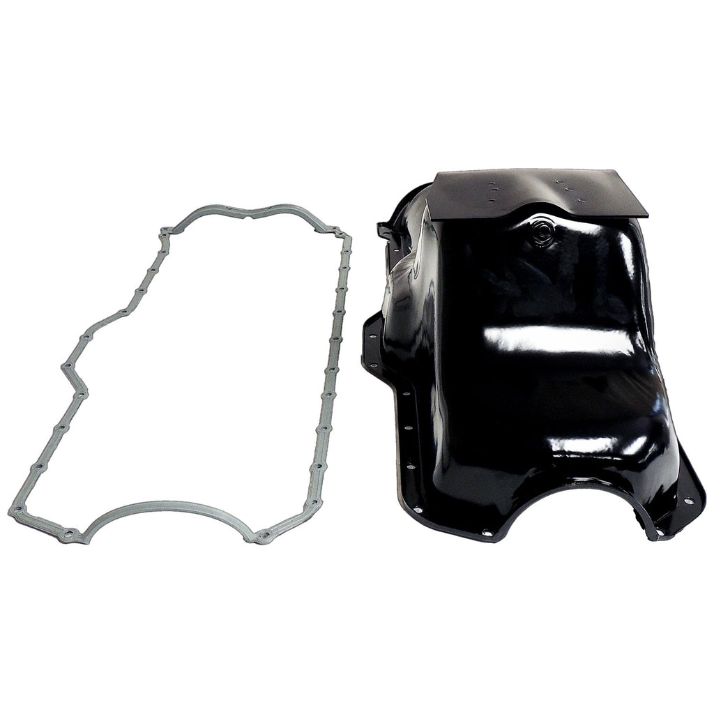 Crown Automotive Jeep Replacement 3243152K Engine Oil Pan Kit for 72-86 CJs, SJ, J-Series &  87-95 YJ, w/ 4.2L Engine for Select Jeep CJ5, Jeep CJ6, Jeep CJ7, Jeep Cherokee, Jeep Grand Wagoneer, Jeep J-100, Jeep J-2500, Jeep J-2600, Jeep J-4500, Jeep