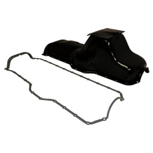 Crown Automotive Jeep Replacement 3243152K Engine Oil Pan Kit for 72-86 CJs, SJ, J-Series &  87-95 YJ, w/ 4.2L Engine for Select Jeep CJ5, Jeep CJ6, Jeep CJ7, Jeep Cherokee, Jeep Grand Wagoneer, Jeep J-100, Jeep J-2500, Jeep J-2600, Jeep J-4500, Jeep