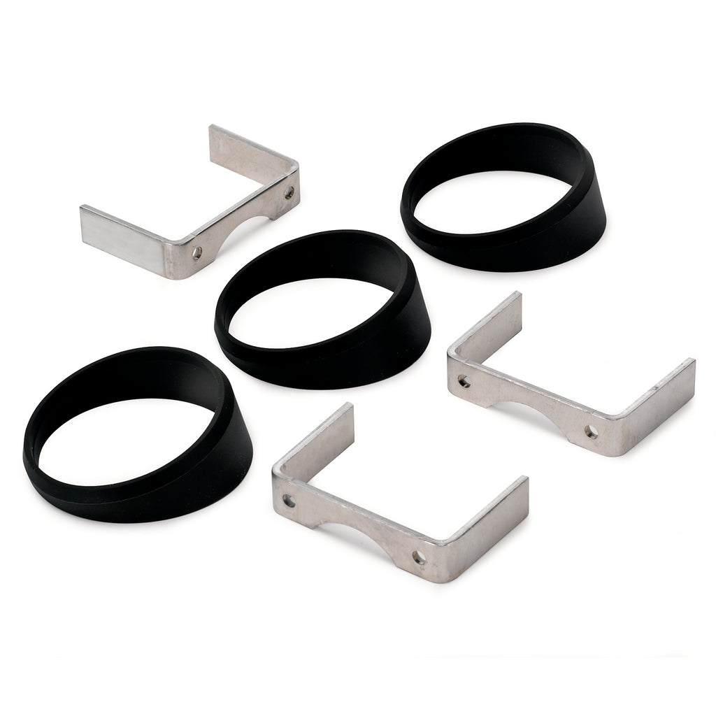 AutoMeter 3244 GAUGE MOUNT, ANGLE RINGS, 3 PCS., BLACK, FOR 2 5/8" GAUGES
