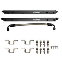 Load image into Gallery viewer, FiTech Fuel Injection 32454-1 SBF Go Port Fuel Rail Set