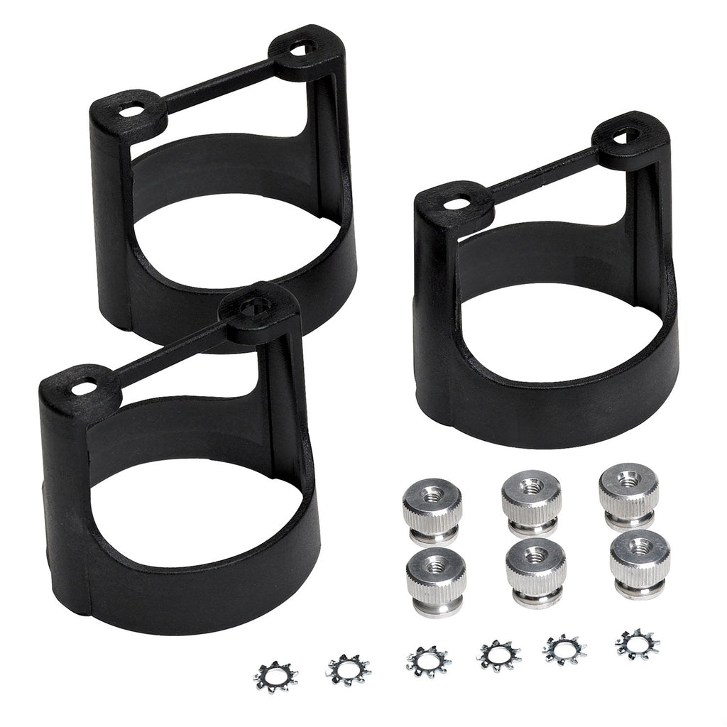 AutoMeter 3245 GAUGE BRACKET  KIT, 2 5/8", BLACK COMPOSITE, QTY 3