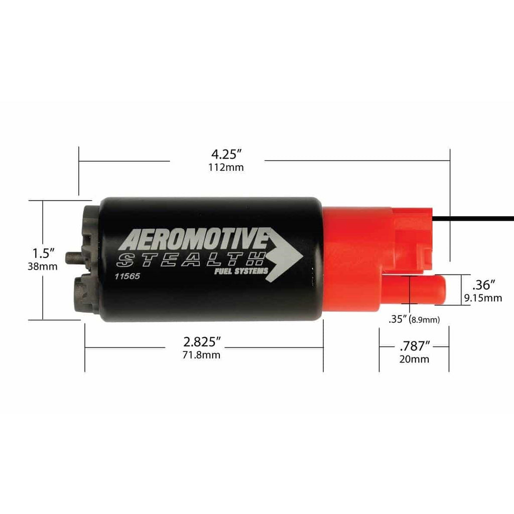 325-Series-Stealth-In-Tank-Fuel-Pump---E85-Compatible---Compact-38Mm-Body