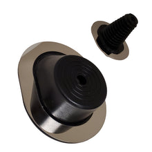 Load image into Gallery viewer, Borgeson 32561915-3 Universal column and brake pedal boot combo. Oval stainless bezel and hardware.