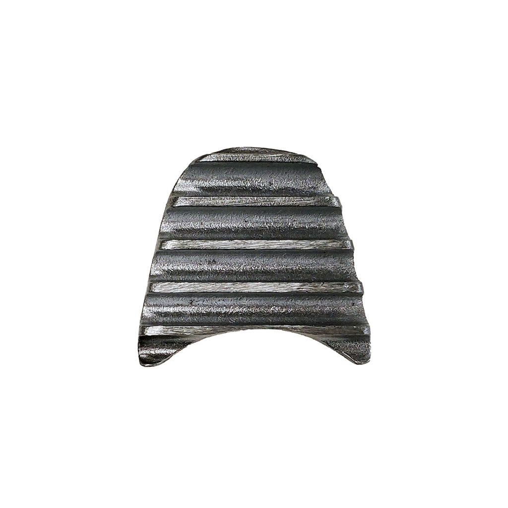 Borgeson 32561918-4 Finned aluminum style decorative insert for teardrop style boot.