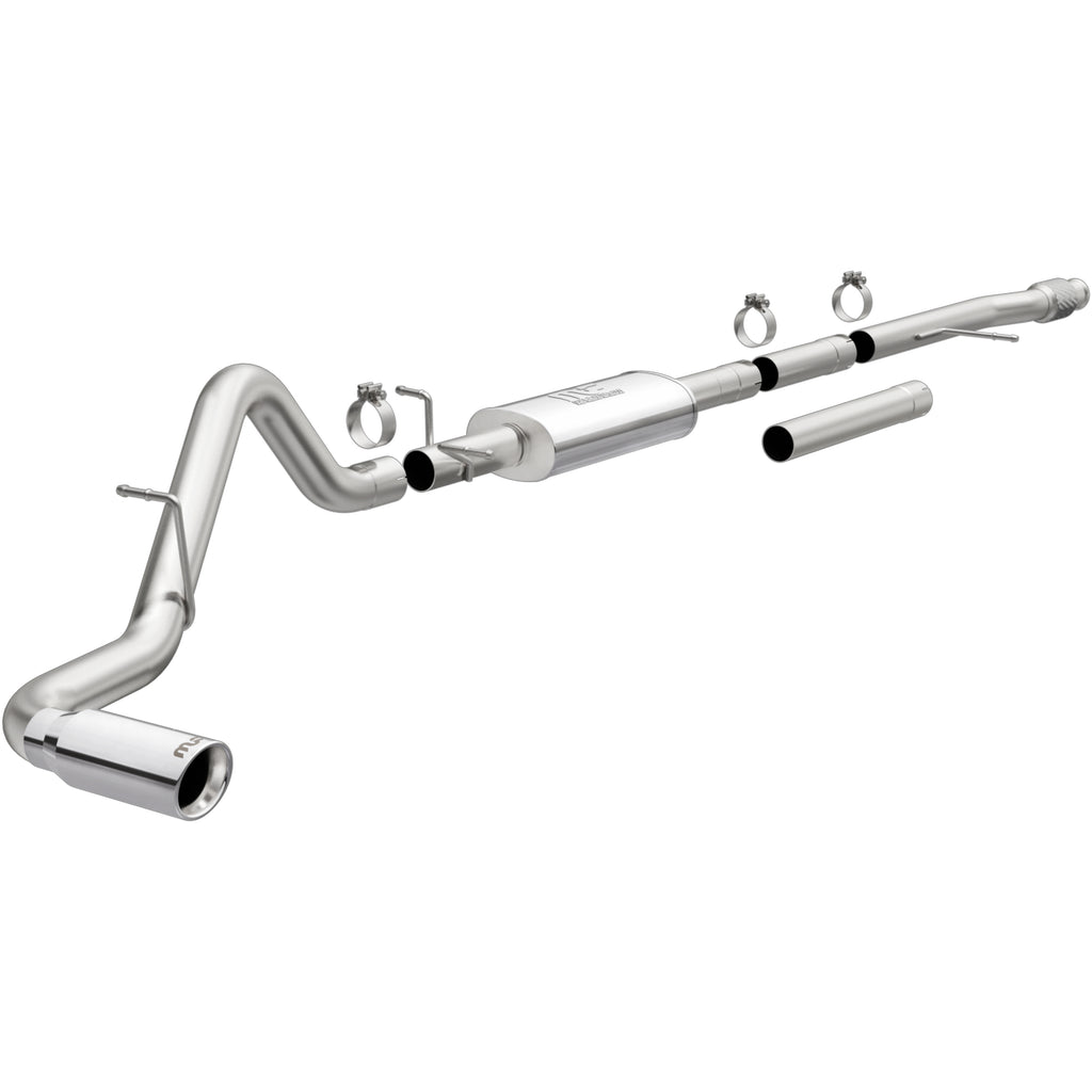 MagnaFlow Exhaust Products 19469 Street Series Polished Cat-Back System for Select Chevrolet Silverado 1500, Chevrolet Silverado LTD, GMC Sierra 1500, GMC Sierra Limited
