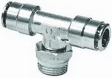 Load image into Gallery viewer, Firestone Ride-Rite WR17603273 1/4 in. NPT Male Branch Tee Nickel - (25 per pack)