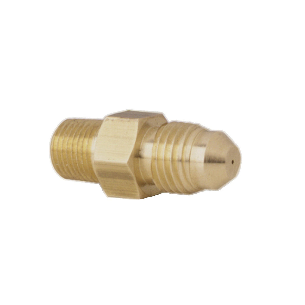 AutoMeter 3277 FITTING, RESTRICTOR ADAPTER, -4AN MALE TO 1/8" NPT (M), STEEL, FUEL & NITROUS