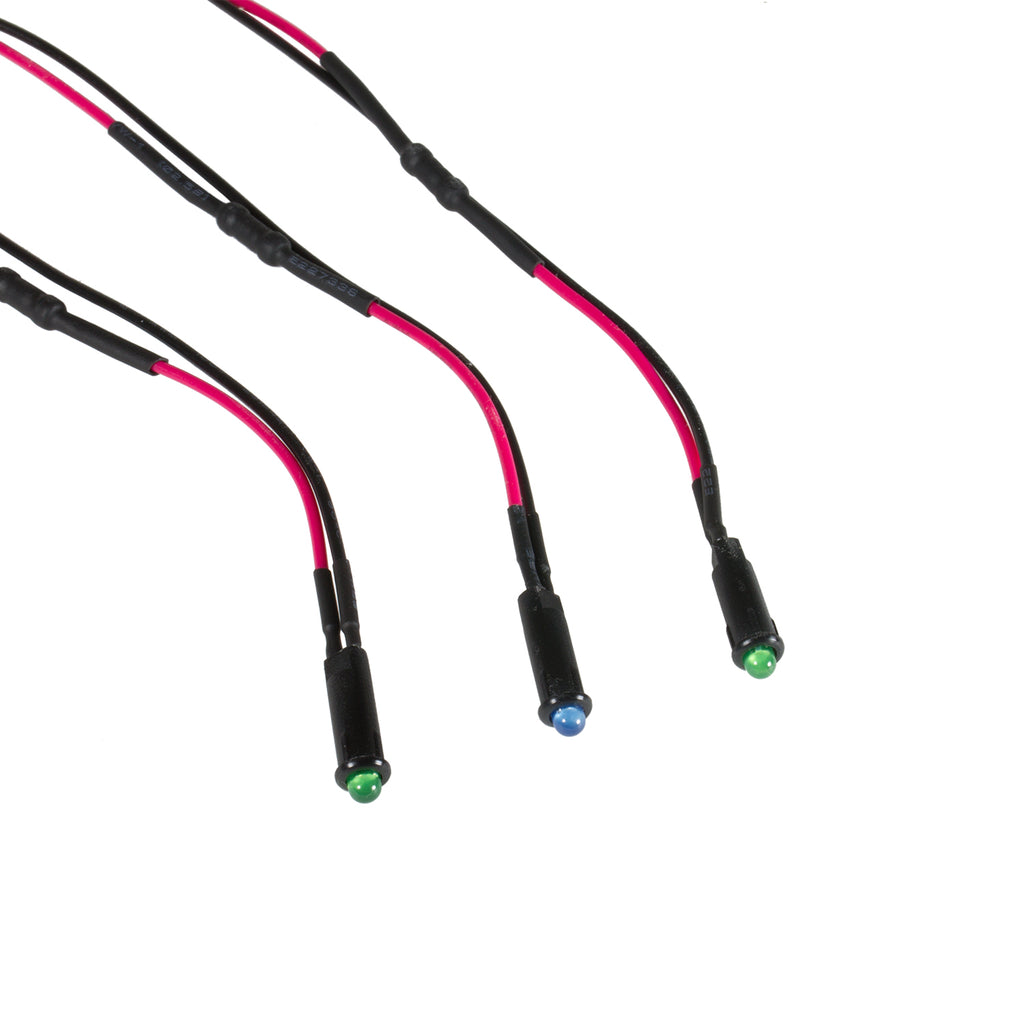 AutoMeter 3283 LED INDICATOR LIGHT KIT (2 GREEN, 1 BLUE)