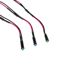 Load image into Gallery viewer, AutoMeter 3283 LED INDICATOR LIGHT KIT (2 GREEN, 1 BLUE)