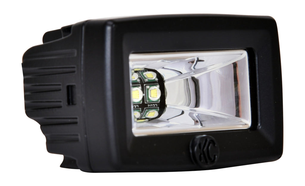 KC HiLiTES 328 KC C-Series C2 2in LED Area Flood 2-Light System Universal
