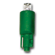 Load image into Gallery viewer, AutoMeter 3295 LED BULB, REPLACEMENT, T1-3/4 WEDGE, GREEN, FOR MONSTER TACH