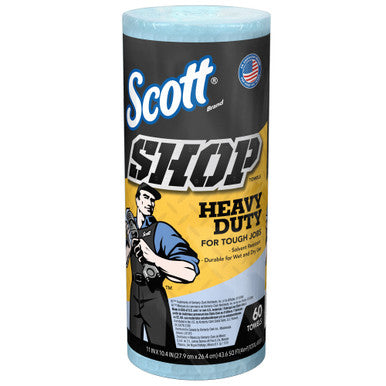 Scott 32992 Shop Towels Heavy Duty for Solvents & Heavy-Duty Jobs