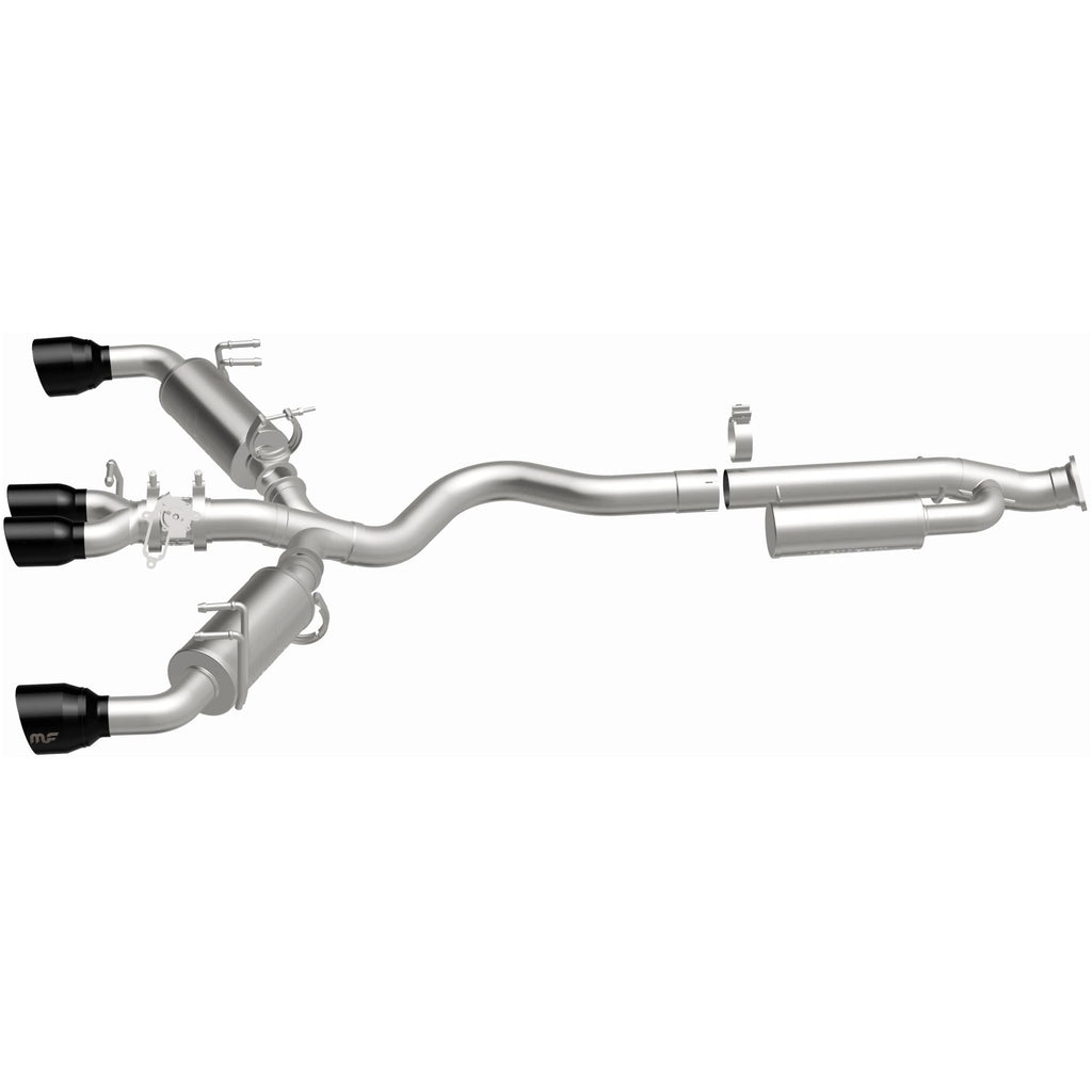 MagnaFlow Exhaust Products 19631 NEO Series Black Chrome Tips Cat-Back System for Select Toyota GR Corolla