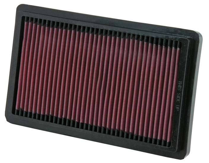 K&N 33-2005 Replacement Air Filter for Select BMW 30Si, BMW 318i, BMW 320i, BMW 325e, BMW 528e, BMW 528i, BMW 530i, BMW 533i, BMW 535i, BMW 535is, BMW 630CSi, BMW 633CSi, BMW 635CSi, BMW 733i, BMW 735i, BMW L6, BMW L7, BMW M3, Yugo Cabrio