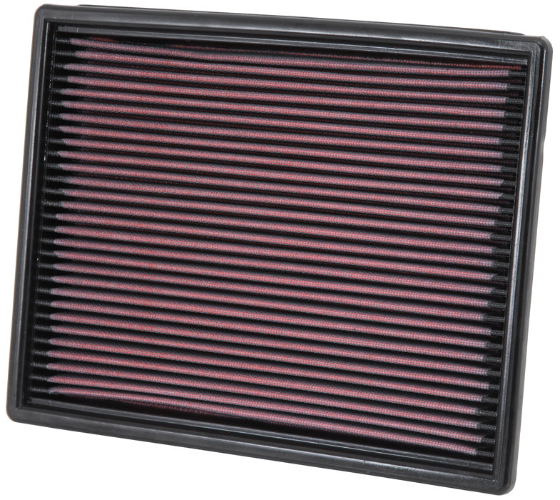 K&N 33-2015 Replacement Air Filter for Select Ford Mustang, Ford Thunderbird, Lincoln Continental, Lincoln Mark VII, Mercury Capri, Mercury Cougar