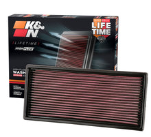 Load image into Gallery viewer, K&amp;N 33-2023 Replacement Air Filter for Select Ford Bronco, Ford E-150 Econoline, Ford E-150 Econoline Club Wagon, Ford E-250 Econoline, Ford E-250 Econoline Club Wagon, Ford E-350 Econoline, Ford E-350 Econoline Club Wagon, Ford F-150, Ford F-250, Ford