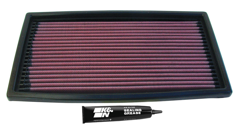 K&N 33-2024 Replacement Air Filter for Select Ford Aerostar, Ford Bronco II, Ford Explorer, Ford Probe, Ford Ranger, Ford Taurus, Ford Windstar, Lincoln Continental, Mazda B2300, Mazda B3000, Mazda B4000, Mazda Navajo, Mercury Sable