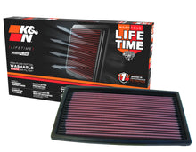Load image into Gallery viewer, K&amp;N 33-2024 Replacement Air Filter for Select Ford Aerostar, Ford Bronco II, Ford Explorer, Ford Probe, Ford Ranger, Ford Taurus, Ford Windstar, Lincoln Continental, Mazda B2300, Mazda B3000, Mazda B4000, Mazda Navajo, Mercury Sable