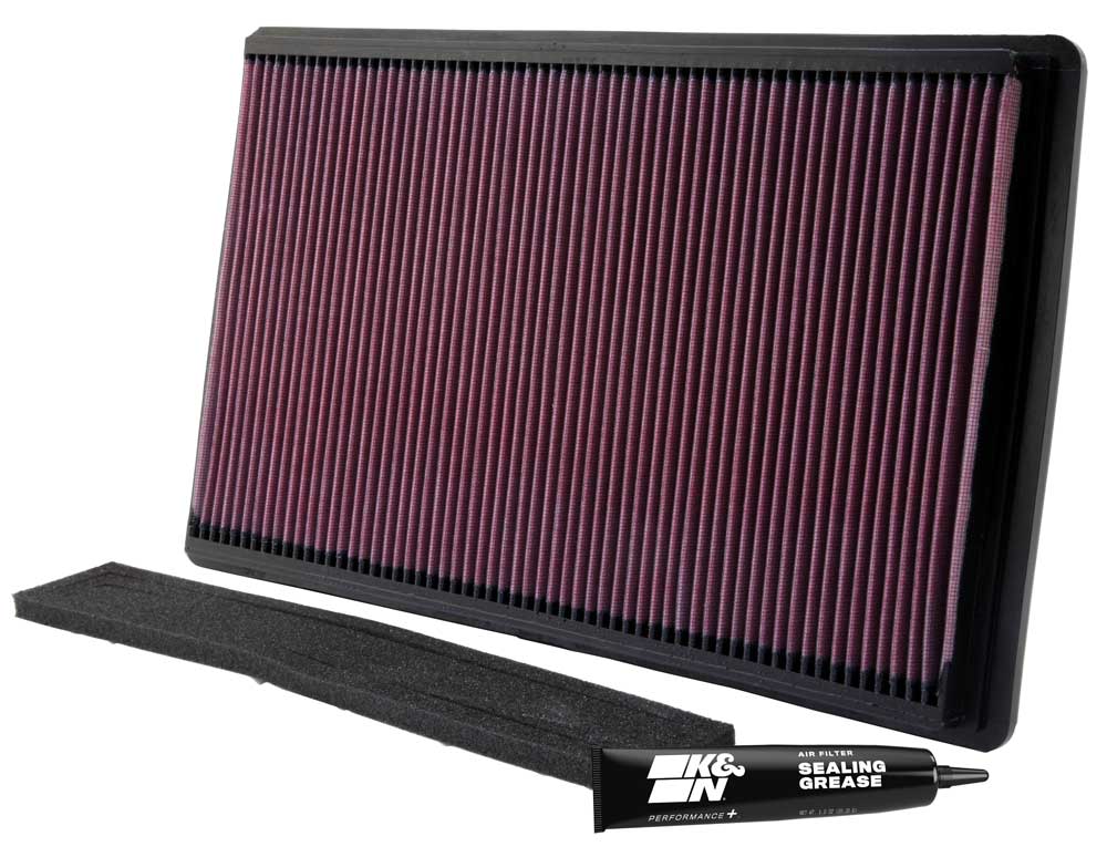 K&N 33-2035 Replacement Air Filter for Select Chevrolet Corvette, Pontiac Firebird