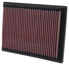 Load image into Gallery viewer, K&amp;N 33-2070 Replacement Air Filter for Select BMW 320i, BMW 323i, BMW 323is, BMW 323ti, BMW 325i, BMW 325is, BMW 328i, BMW 328is, BMW 525i, BMW 528i, BMW 530i, BMW M3, BMW X3, BMW Z3, BMW Z4