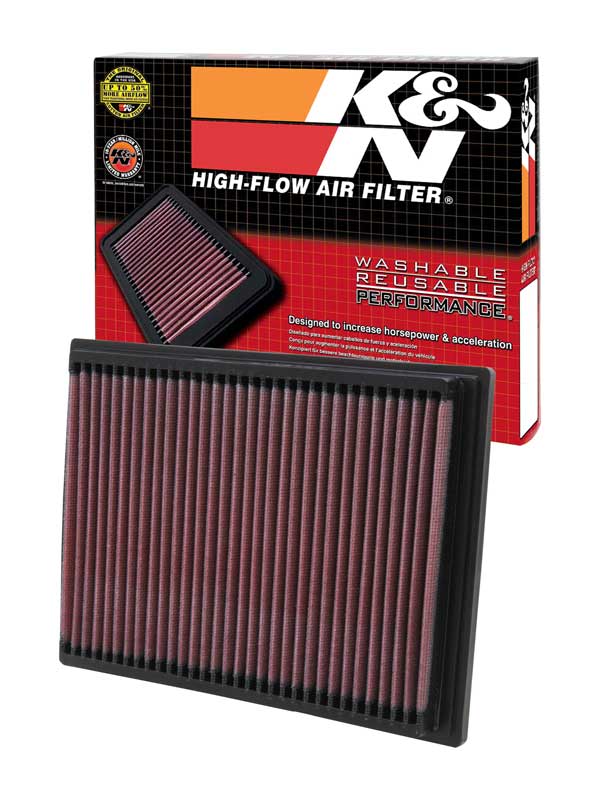 K&N 33-2070 Replacement Air Filter for Select BMW 320i, BMW 323i, BMW 323is, BMW 323ti, BMW 325i, BMW 325is, BMW 328i, BMW 328is, BMW 525i, BMW 528i, BMW 530i, BMW M3, BMW X3, BMW Z3, BMW Z4