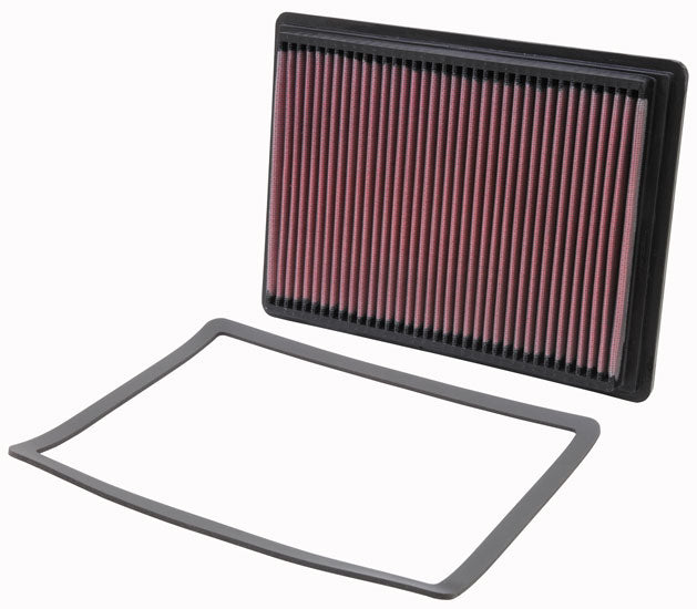 K&N 33-2086 Replacement Air Filter for Select Buick LeSabre, Buick Park Avenue, Buick Riviera, Cadillac DeVille, Cadillac Eldorado, Cadillac Seville, Oldsmobile 88, Oldsmobile 98, Oldsmobile Aurora, Oldsmobile LSS, Oldsmobile Regency, Pontiac Bonneville