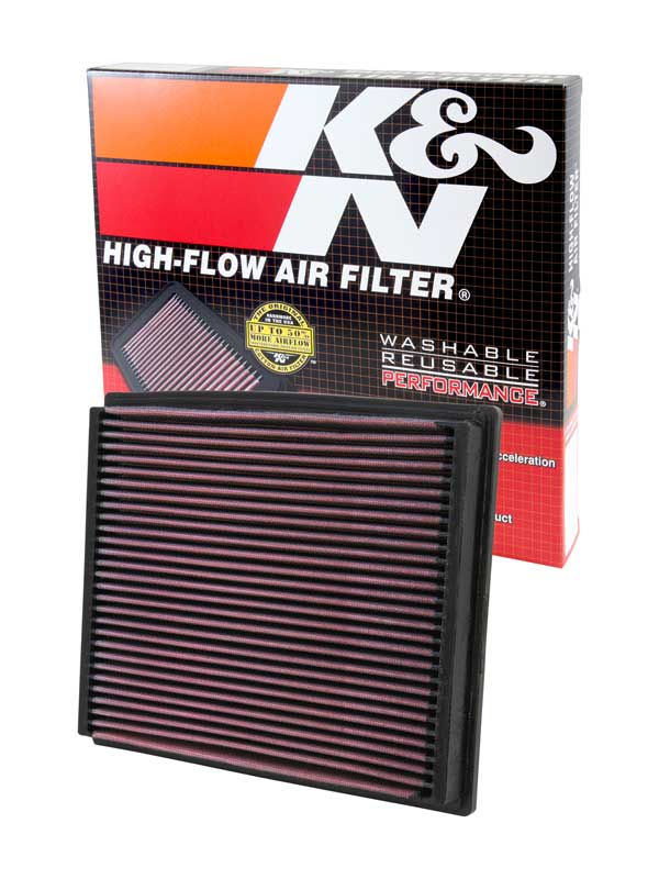 K&N 33-2125 Replacement Air Filter for Select Audi A4, Audi A4 Quattro, Audi A6, Audi A6 Quattro, Audi Allroad Quattro, Audi RS4, Audi S4, Audi S6, BMW X5, BMW Z8, Volkswagen Passat