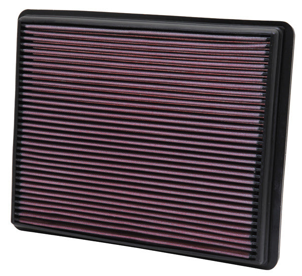K&N 33-2129 Replacement Air Filter for Select Cadillac Escalade, Chevrolet Avalanche, Chevrolet Avalanche 1500, Chevrolet Cheyenne, Chevrolet Silverado 1500, Chevrolet Silverado Classic, Chevrolet Silverado LD, Chevrolet Silverado 2500, Chevrolet