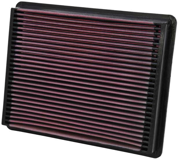 K&N 33-2135 Replacement Air Filter for Select Cadillac Escalade, Cadillac Escalade ESV, Cadillac Escalade EXT, Chevrolet Avalanche, Chevrolet Avalanche 2500, Chevrolet C3500HD, Chevrolet Silverado 1500, Chevrolet Silverado Classic, Chevrolet Silverado