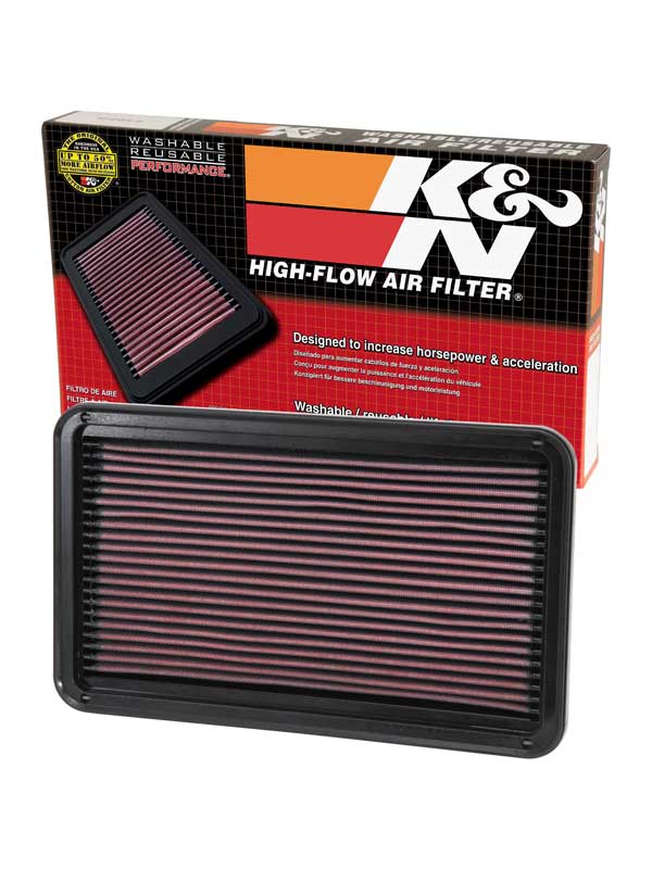 K&N 33-2145-1 Replacement Air Filter for Select Lexus ES300, Lexus RX300, Toyota Avalon, Toyota Camry, Toyota Sienna, Toyota Solara