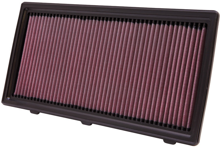 K&N 33-2175 Replacement Air Filter for Select Dodge Dakota, Dodge Durango, Mitsubishi Raider, Ram Dakota