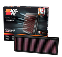 Load image into Gallery viewer, K&amp;N 33-2181 Replacement Air Filter for Select Mercedes-Benz C230, Mercedes-Benz C240, Mercedes-Benz C280, Mercedes-Benz C300, Mercedes-Benz C320, Mercedes-Benz C350, Mercedes-Benz C55 AMG, Mercedes-Benz CL500, Mercedes-Benz CL55 AMG, Mercedes-Benz CL550,