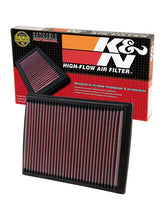Load image into Gallery viewer, K&amp;N 33-2201 Replacement Air Filter for Select Hyundai Elantra, Hyundai Tiburon, Hyundai Tucson, Kia Spectra, Kia Spectra5, Kia Sportage