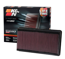 Load image into Gallery viewer, K&amp;N 33-2248 Replacement Air Filter for Select Ford Excursion, Ford F-250 Super Duty, Ford F-350 Super Duty, Ford F-450 Super Duty, Ford F-550 Super Duty