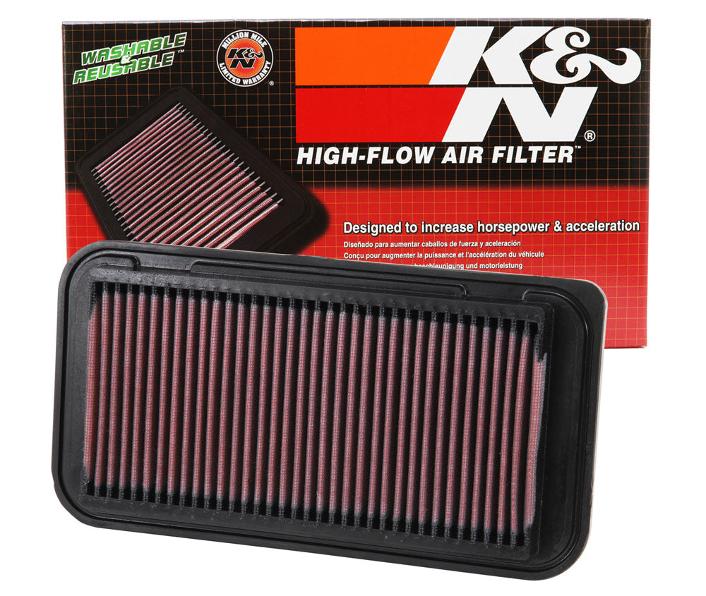 K&N 33-2252 Replacement Air Filter for Select Lotus Elise, Lotus Exige, Pontiac Vibe, Scion tC, Toyota Corolla, Toyota Matrix