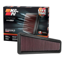 Load image into Gallery viewer, K&amp;N 33-2281 Replacement Air Filter for Select Toyota 4Runner, Toyota FJ Cruiser, Toyota Tacoma, Toyota Tundra