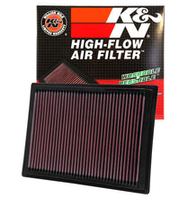 Load image into Gallery viewer, K&amp;N 33-2287 Replacement Air Filter for Select Ford Excursion, Ford Expedition, Ford F-150, Ford F-250 Super Duty, Ford F-350, Ford F-350 Super Duty, Ford Lobo, Lincoln Mark LT, Lincoln Navigator