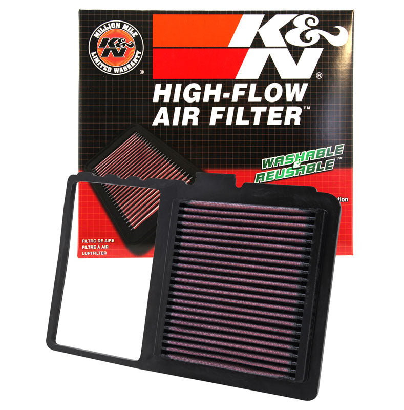 K&N 33-2329 Replacement Air Filter for Select Toyota Prius