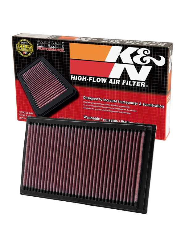 K&N 33-2357 Replacement Air Filter for Select Ford Fusion, Mercury Milan