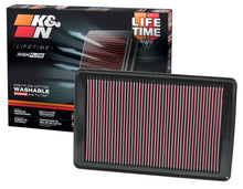 Load image into Gallery viewer, K&amp;N 33-2369 Replacement Air Filter for Select Pontiac Solstice, Saturn Sky