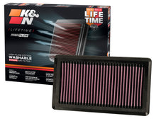 Load image into Gallery viewer, K&amp;N 33-2375 Replacement Air Filter for Select Chevrolet City Express, Nissan Cube, Nissan NV200, Nissan Tiida, Nissan Versa