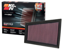 Load image into Gallery viewer, K&amp;N 33-2376 Replacement Air Filter for Select Nissan Sentra